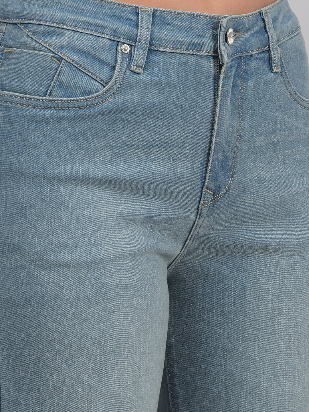 Numero Uno Women Solid Blue Jeans